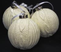 ARAN BALL ORN 3PC SET